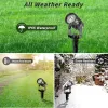 Decorations Tsunrise Solar LED Outdoor Light IP65 Waterproof Garden Decoration Lights RGB Warm/Cold White Landscape Yard Lighting Lamps