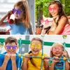 Kobiety dziewczęta mody spersonalizowane kolory pięć spiczastych okularów przeciwsłonecznych w kształcie gwiazdy prosty vintage bez krawędzi sodowe okulary przeciwsłoneczne 240429