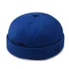 Beanie/Skull Caps 2024 Hot Sale Brimless Skullies Cap Beanie Hat Women Hip Hop Hats Summer Mens Solid Color Street Dome Hats D240429