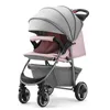 Carrinhos# portátil dobrar quatro rodas carrinhos de observação de bebês e absorção de choques para as mãos para sentar ou deitar Q240429