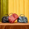 ショルダーバッグは大型バッグハンドバッグデザイナー財布とハンドバッグ本革のクロスボディメタルリング