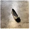 Buty swobodne klasyczne kobiety płaskie małe pachnące styl Sole pojedynczy balet balet w kratę prosta wygodna