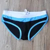 Swimwear de mujer Resumen de natación de color para hombres de los hombres Bolso sexy para evitar el traje de baño explosivo desnudo