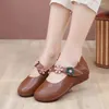 Casual Shoes 2024 High Quality For Women Round Toe Women's Flats Soft Bottom Ladies Sneakers Solid Leisure Female