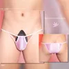 Underpants uomini slip sexy a basso aumento olio mutandine lucide elastico perizoma biancheria intima gay lingerie