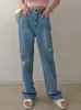 Женские джинсы с высокой талией весна лето, брюки, брюки, женщины, любят вышивку, модные, брюки, брюки, корейские брюки с рыхлой женщиной