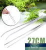 27 cm Aquarium Tanque Viver Curva recta Tweezers Long Tinks de acero inoxidable Tank de pescado Tweezer Herramienta de abrazadera 6510801