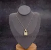 Pendant Designer lock Necklaces heart necklace luxury Earrings for Man Woman gold silver Chain Letter Designers Brand Jewelry Mens Womens Trendy Personality