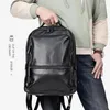 Sac à dos sac à dos authentique sac à école de mode en cuir pour adolescents garçons de voyage sacs masculins masculins messager sacs