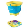 Sand Play Water Fun divertente Beach Cucciolo Sand Sand Piegable Calpecibile Multipurce Plastic Pail D240429