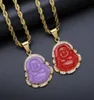 Cubic Zircon Maitreya Buddha Pendant Necklace For Women Men Rope Chain Big Belly Buddha Necklace Hip Hop Jewelry Christmas Gifts 28354871