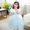 Costume de petite fille mignonne Costume Cendrillon pour filles habillent les vêtements halloween manches bouffées