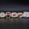 Band Rings NHL 1986 1997 1998 2002 2008 Ring de 5 pièces du championnat des Red Wings de Detroit Ring YLVW