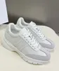 Brand Men Runner CR-02 Chaussures de baskets basses LCAE-UP Blanc Noir Calfskin Trainers en cuir Lifestyle Footwear Daily Run Sports Man Casual Walking EU38-45