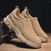 Casual Shoes RYAMAG MartN Boots Men's Spring And Autumn British Slip-on Tooling Labor Work Lafers