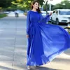 Sukienki swobodne 2024 SURES MAXI SUNDRESS ABAYA DUBAI SHIFFON MUSIMIN African Turkey Islam Kaftan Robe Long Vestidos