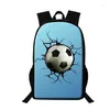 Rucksack Basketball 3D Printed School Taschen Kinder Buchtasche Männer 16 Zoll für Teen Jungen Mädchen Kindergarten Kinder Kinder