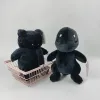 En gros mignon anime noire peluche toys kily's game compagnons compagnie activité de salle de cadeaux décoration