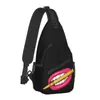 Rugzak aangepaste mode sexy lippen sling tassen mannen cool schouder crossbody borst reizend dagpack