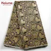 African TuLle Fabrics 5 yards Satijnen print hoogwaardige Afrikaanse brokaat kant Nigeriaanse brokaat voor het naaien van vrouwen jurk F2438 240420