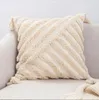 Övervägsordningen som säljer Bohemian Marockan Cotton Tufted broderi Kudde Ins Sofa Pillow fransad kudde täckning 240420