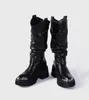 2024 Designer de primeira linha Naked Wolfe Botting Designer Martin Boots Tornozelo Martin Boots Pocket Pocket Black Boot Nylon Sapatos militares inspirados Boots de combate Tamanho da caixa 35-40