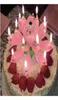 Musical Birthday Candle Geburtstagstorte Dekoration Magie Lotus Blumenkerzen Blüte Rotation3253933