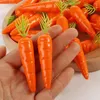 Fleurs décoratives 30pcs mousse fruit de Noël Berry mariage carottes artificiels légumes de cuisine