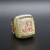 Rings de banda NCAA 2018 Universidad de Alabama Campeón Ring Multicapa Diamond Design Fans PZ1N