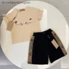 Designer di vestiti per bambini vestiti per bambini set di abbigliamento per ragazzi estate baby a maniche corte pantaloncini da 2 pezzi costume per bloccare i vestiti per bambini la tuta di alta qualità AAA