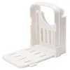 Bakgereedschap Home Professionele gids Mold Toast Bread Slicer Loaf Cutter Rack opvouwbaar snijden Bakeware Snijdgereedschap