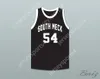 Custom Nay Name Herren Jugend/Kinder Bobby Jones 54 South Mecklenburg High School Sabres Schwarzer Basketball-Trikot Top S-6xl