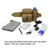 Tassen tactisch taille pack wandelen jogging water fles telefoon zakje leger militaire waterdichte buitendijbakking camping oxford riemzak