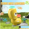 Sports Toys Kids Outdoor Game Latające dyski Air Rocket Launcher Monted Bucer Interactive Garden Toy dla dzieci Drop dostawa G OT4R2