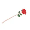 Metal Rose Flower Bookmarks Book Page Holder Gift for Lover écrivain