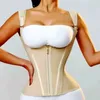 Shapers pour femmes Afrolia Fajas Colombien Shapewear High Compression Girdle pour la taille Trainer Slimming Sheat Top Top Flat Vente Vest Body Shaper Y240429