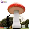 8mh (26 piedi) con soffiante in fabbrica di luce gonfiabile realistica illuminazione di funghi giocattoli sport inflazione piante artificiali per la decorazione di eventi per feste per negozi