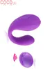 Тихий двойной мотор U Shape G Spot Wireless Diretess Direte Control Vibrators стимуляция секс -игрушка для женщин Пара играет в MX194477137