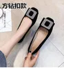 Casual Shoes Black Single Women's Flat Lefu Soft Sole Shallow Mouth Ballet bekväm gravid