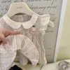 Kleidungssets 2024 Sommer Set Girls Shirt Kurzrock zweiteiliger süßer und sanftrosa süße Baby-Mädchen Kleidung