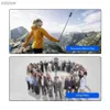 Selfie monopods inram-c08 selfie stick foldable mini statief met vullampje voor foto live streaming draadloze bluetooth afstandsbediening sluiter draagbare wx