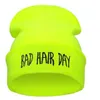 Banie / Capes de crâne Spring Automne Bad Hair Day Snap Back Boneies Chapeau tricot Hip Hop Sport hivern