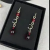 2024 Brincos de argola de cclies cclies pérola diamante gota de ouro c designer de brinco para mulher moda não desbotamento de prata casamento mulheres Chanells Earings 12