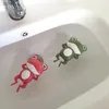 Juguetes de baño para bebés juguetes de bañera ranas relojes remar natación natación de agua secadora de cabello de cabello jugueteswx