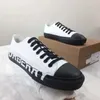 2024 Designer tênis vintage Sapatos quadriculados Lattice Men Sapatos casuais Calfskin Releved Leather Shoes Shoes Patched Nylon Trainers Sneaker