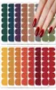 1PCS Couleur solide Autocollants à pâte complète Conception de la série d'âge innocence Simple Imperproofr Nail Rolit Sticker Art Decorations8957921