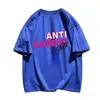 Camiseta para hombres Letra impresa para hombres Fitness deportivo THOCHA Ejercicio Ropa de fitness Fashion Streetwear Summer Round Neck Top