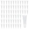 Opslagflessen 100 pc's 10 ml distributie fles lipglossbuizen leeg heldere lotioncontainers voor cosmetica diy schuine mond