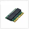 SSD PCIe Adapter Aduminum сплавов сплава Светодиодная карта Computer Adapter Interface Interface M.2 NVME SSD NGFF для PCIE 3.0 X16 RISER