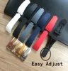 20mm Black Blue White Red Gray Nature Rubber Watchband watch band For strap Submariner GMT Easy Adjust8122213